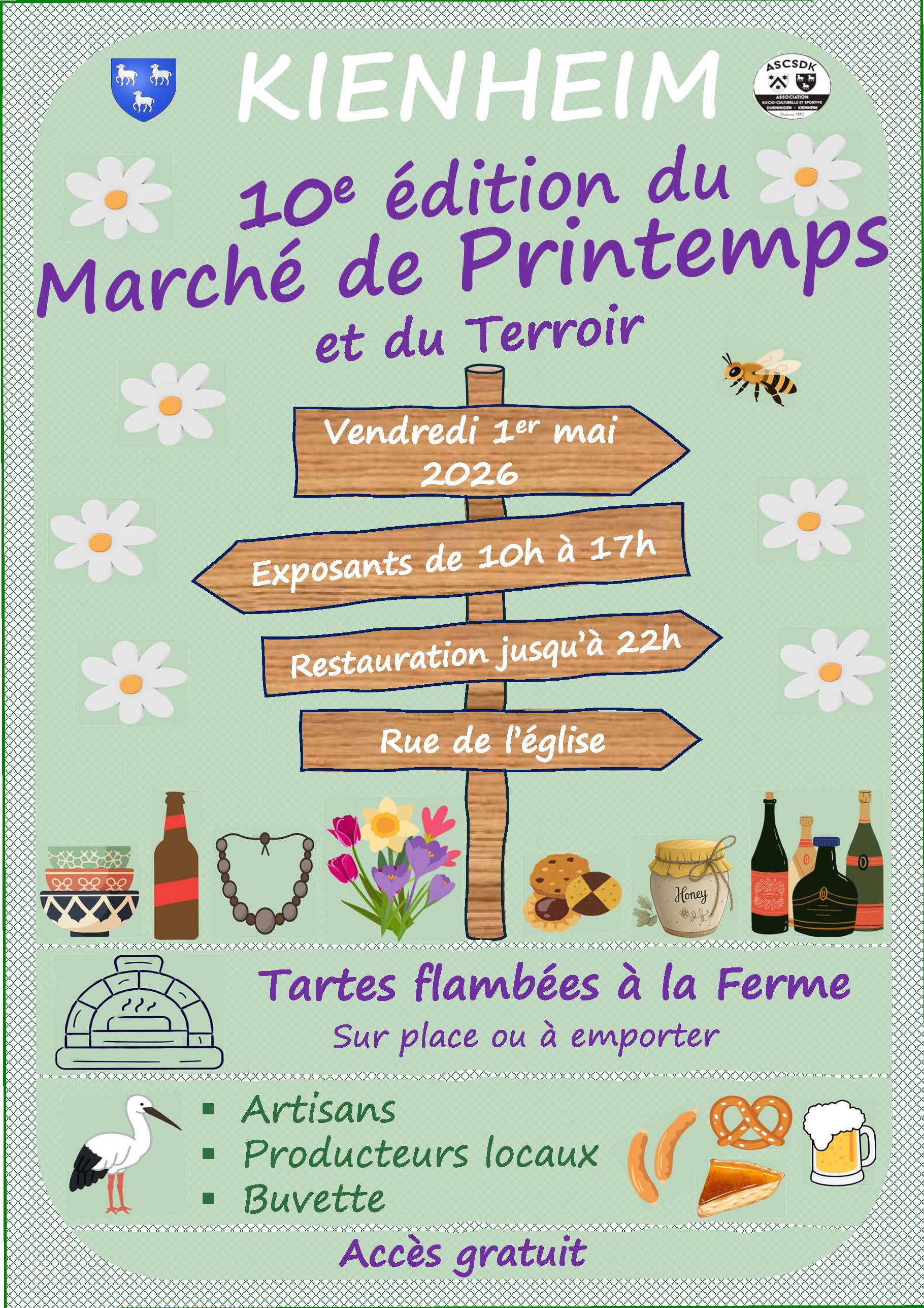 Marché de Printemps et du Terroir de Kienheim