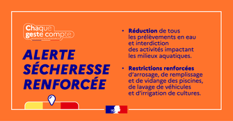Restriction de l'usage de l'eau à Durningen