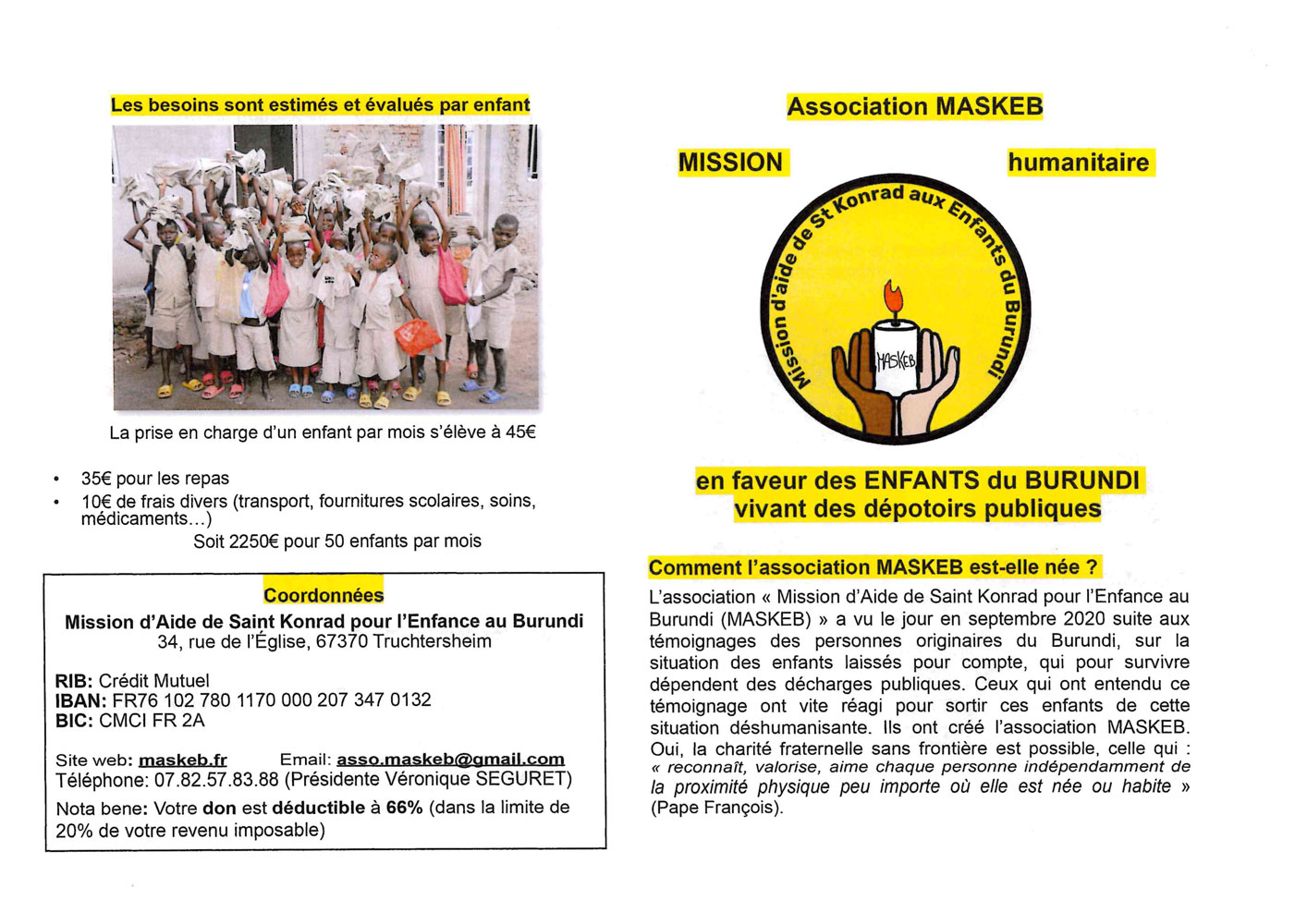 MASKEB Mission humanitaire 1