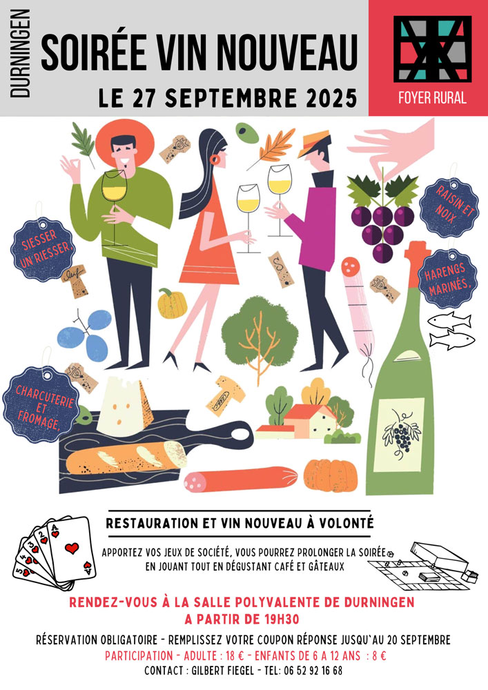 Soirée Vin nouveau