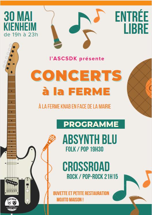 Concerts à la ferme