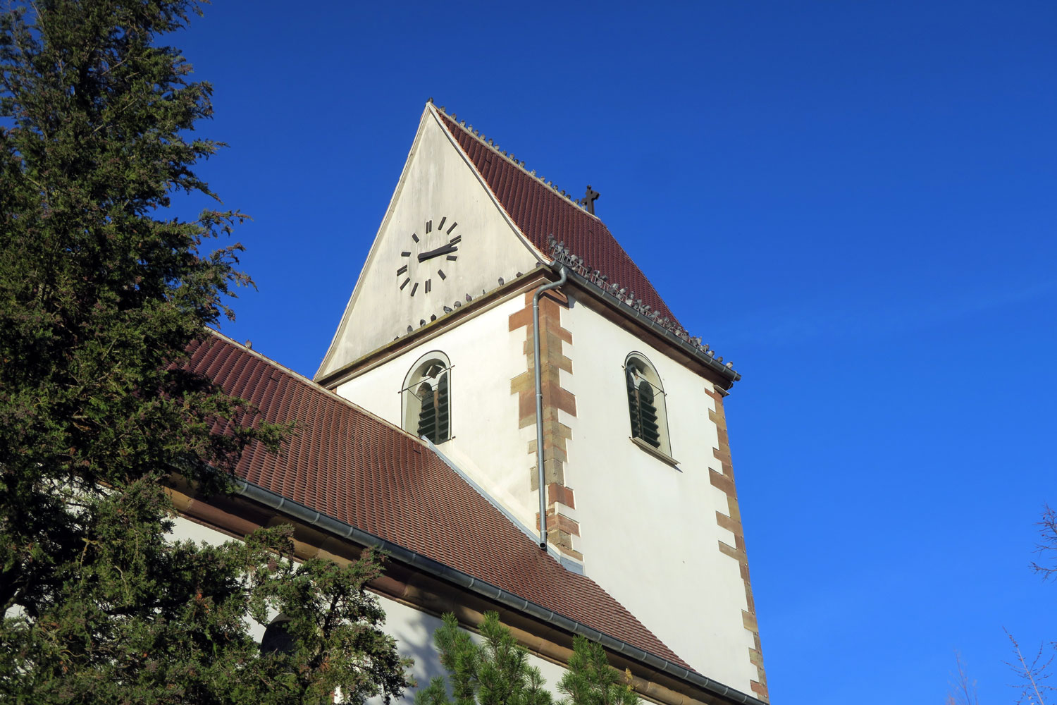 clocher de l'église de Durningen